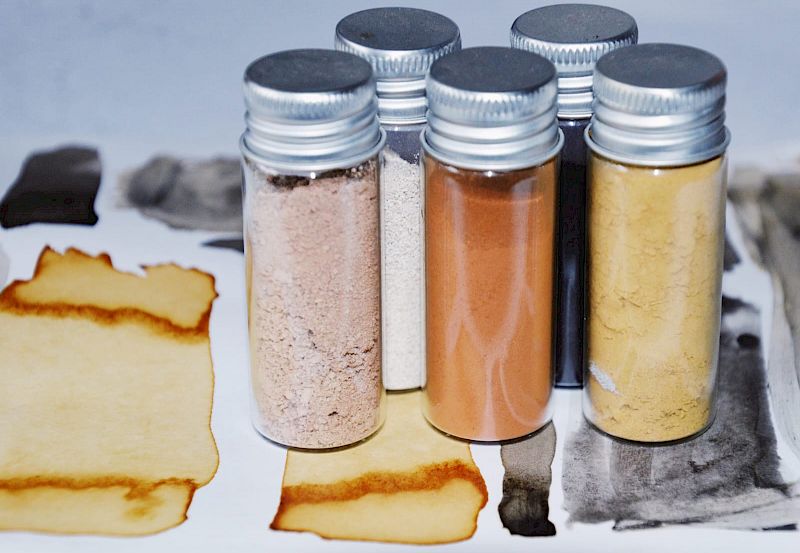 Paint Making with Natural Pigment